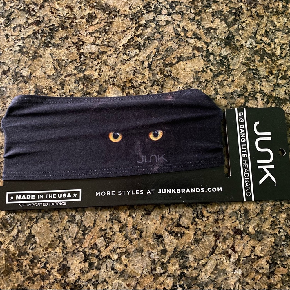 Junk Big Bang Lite Dark Eyes Headband, New with Tags